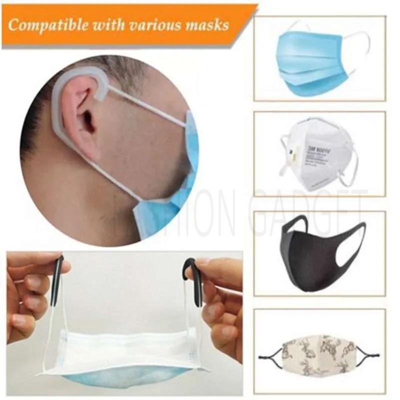 Pelindung Kuping Silikon Tali Masker Silicone Pelindung Telinga