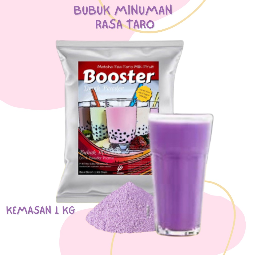 

Drink Powder Premium Rasa Taro Minuman Instan Bubuk Kemasan 1 Kg