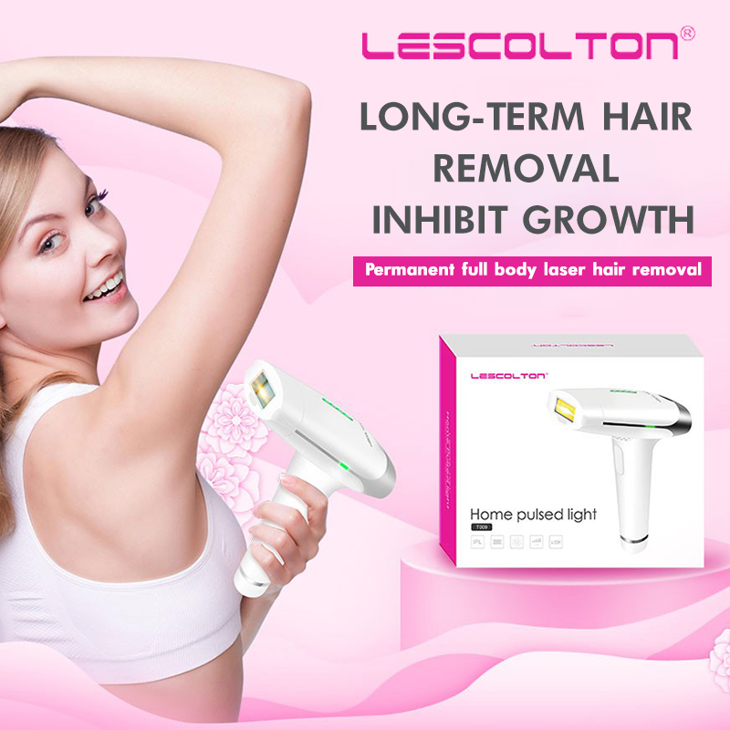 Original T009 5 Levels Portable IPL Laser Hair Removal Permanent Bikini Trimmer 2 IN1