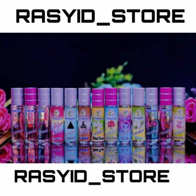 Parfum AR-RAYYAN Roll On NON ALKOHOL 7,5ml // minyak wangi // perfume oil