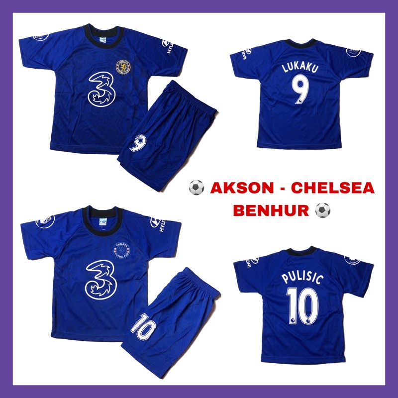 Setelan baju bola anak laki laki / setelan baju bola anak / setelan jersey / setelan baju bola anak 2 - 15 Tahun