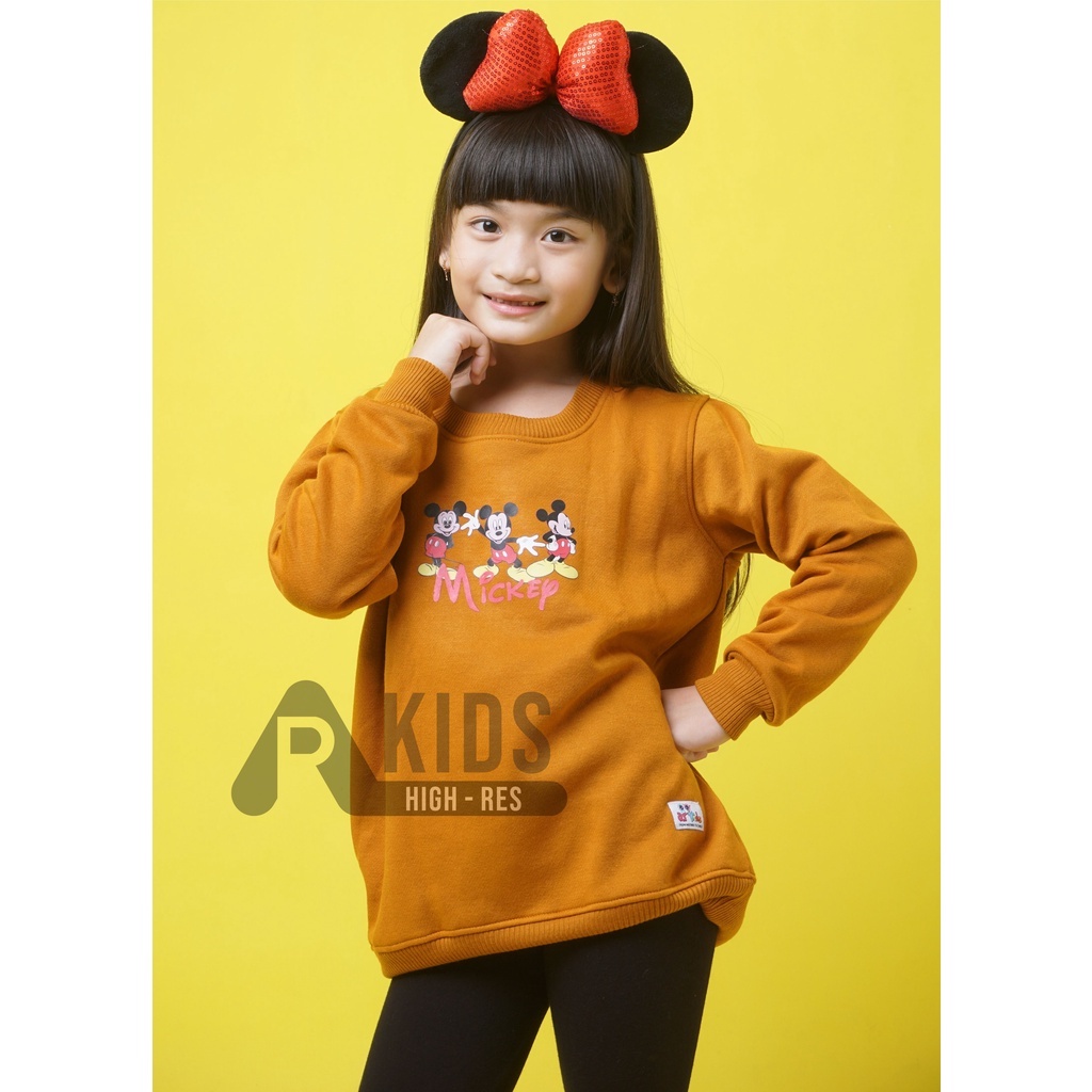 Crewneck Anak Laki-laki / Perempuan Motif Karakter Anak by Arhighres Kids