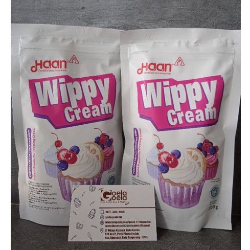 

Haan Wippy Cream 200gr