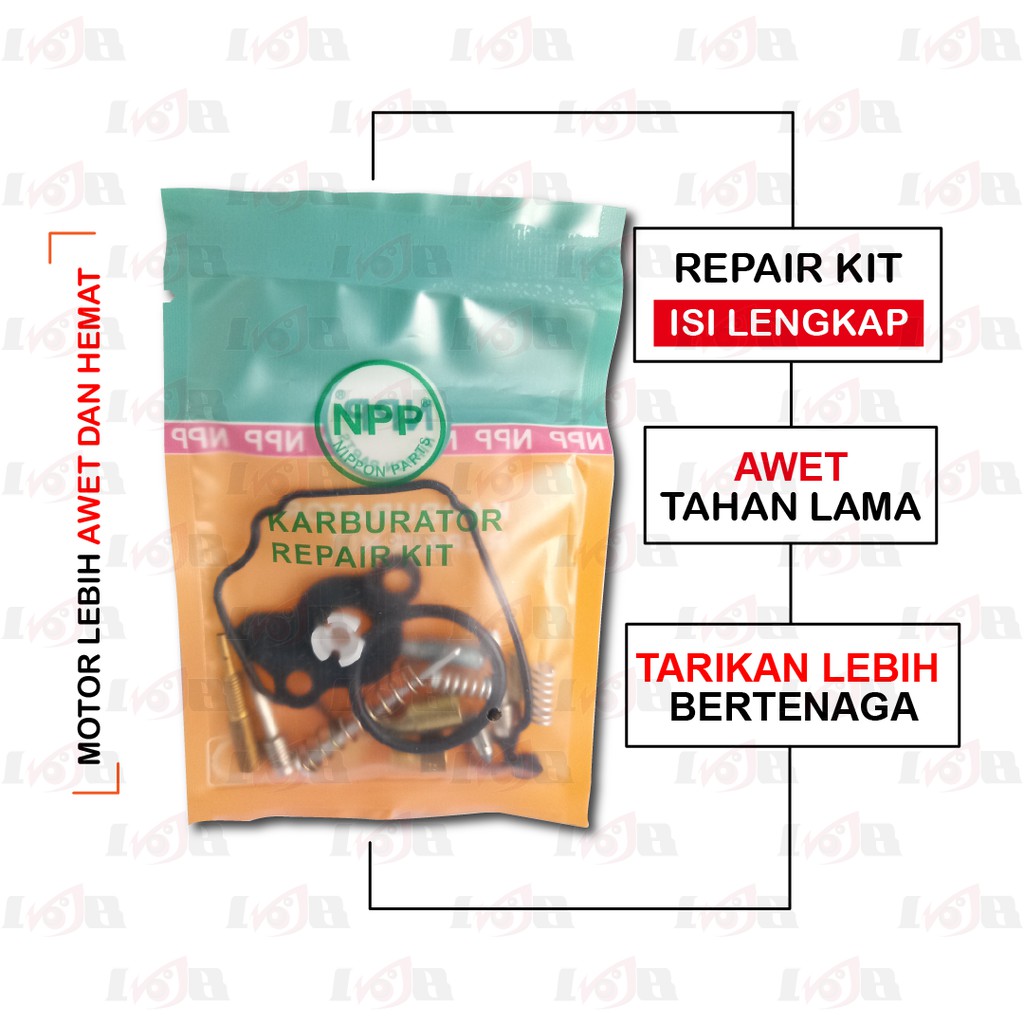 NPP RepairKit Karburator Jupiter z new Vega Zr Parkit Carbu set Carburator  Daleman Karbu