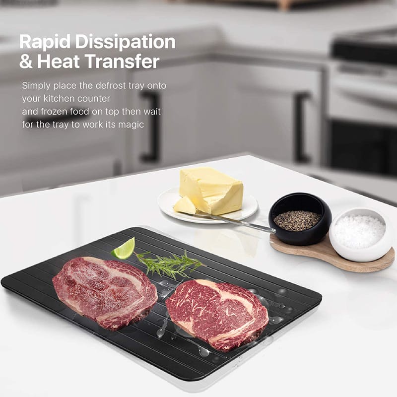 Defrosting Tray Plate Talenan Pencair Daging Beku Ayam Ikan Sapi