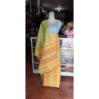 SONGKET ICCORMOROR SULTAN SONGKET ICCOR MOROR ASLI SONGKET TUMTUMAN KUNING SARUNG SELENDANG TENUN TA