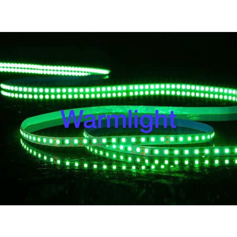led strip 2835 hijau 120led 5meter 12v lampu strip green 12v