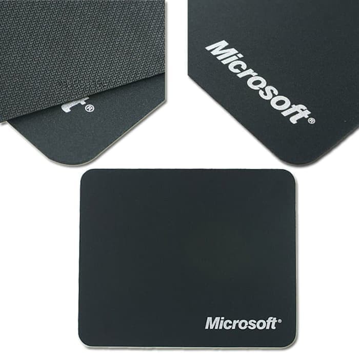 Mouse Pad Logo Hitam