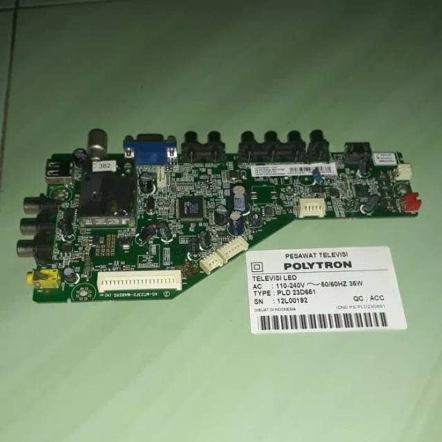 Mainboard Motherboard MB Polytron PLD 23D651