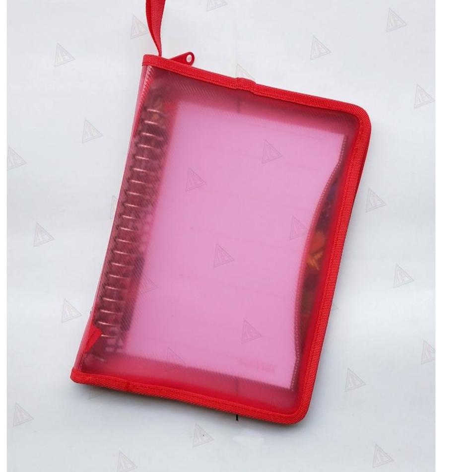 

[KODE RPVYS] Binder seleting campus polos transparan A5 warna warni
