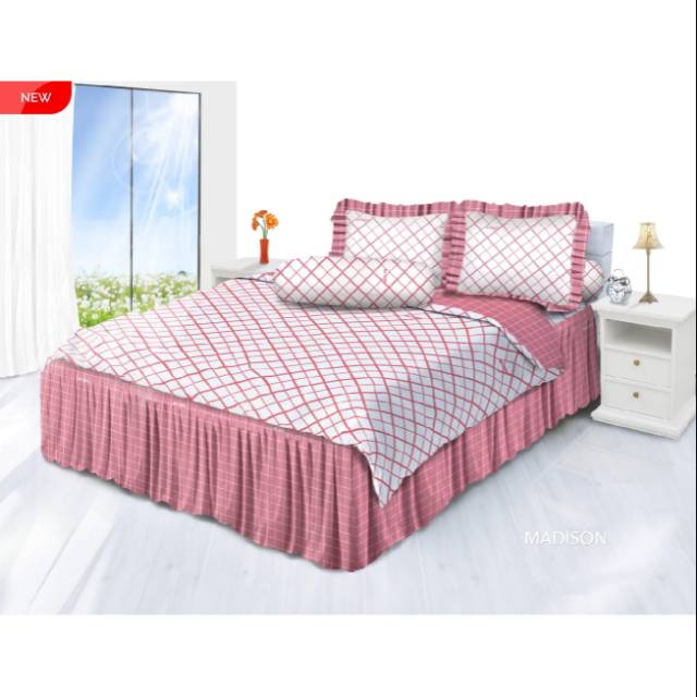 BEDCOVER MY LOVE MADISON SEPREI BERRUMBAI 