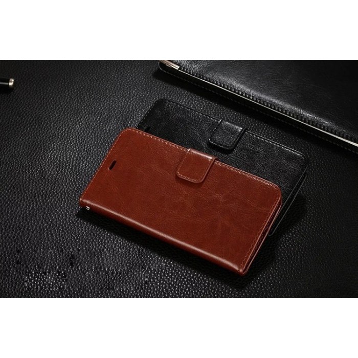 FLIP DOMPET LEATHER FLIP CASE FOR REDMI NOTE 9