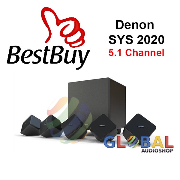 Denon SYS 2020 Speaker Home Theater 5.1 Channel SYS2020 SYS-2020