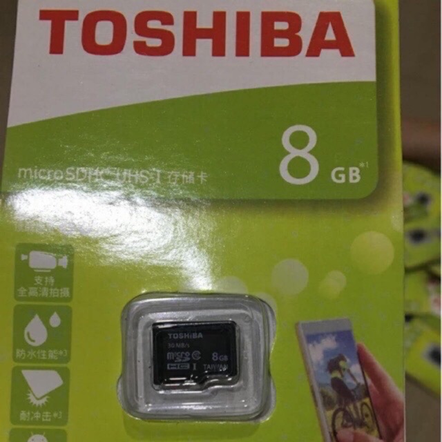 &lt; M.A &gt; Memory card toshiba 8GB