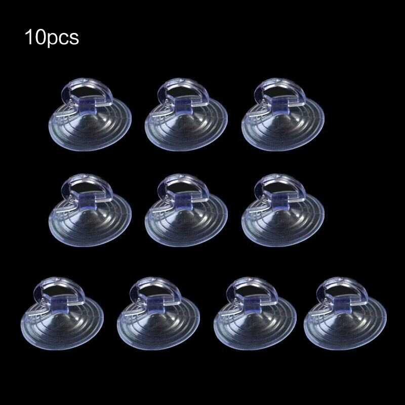 Alat Tempel Dinding Suction Cup Hook 35 mm 10 PCS Dekorasi Aestetic Tembok Rumah Material PVC Karet Berkualitas