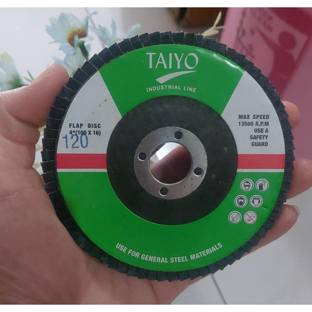 AMPLAS TUMPUK FLAP DISC #120 TAIYO