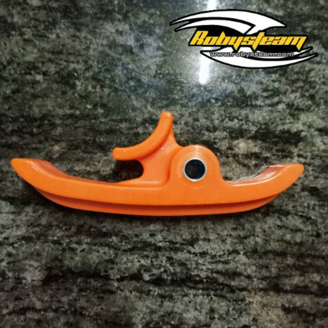 Plastic chain guide below for KTM