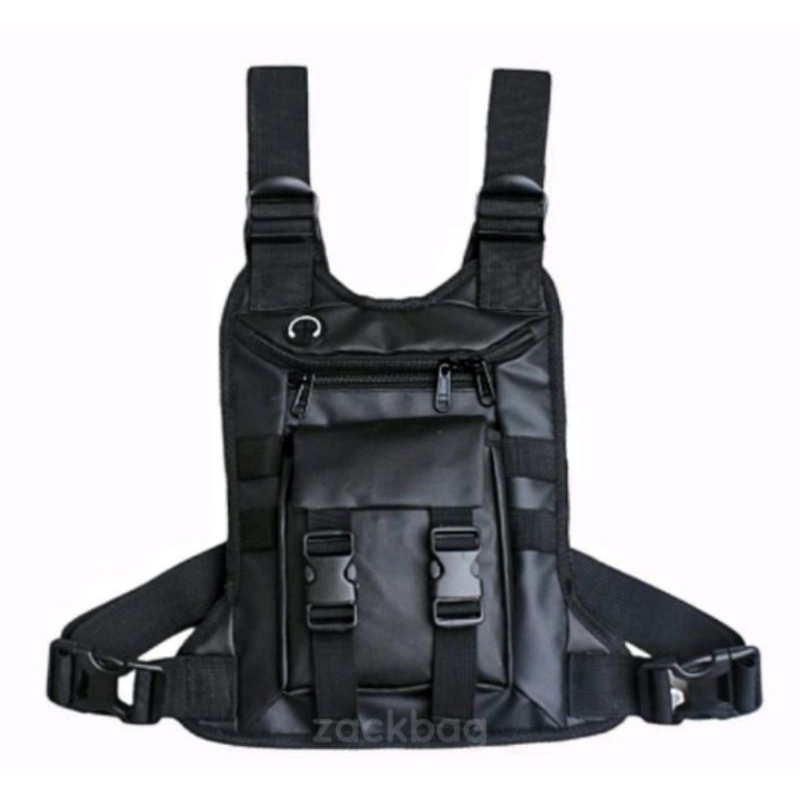 Tas dada/Chestbag rig/Tas dada pria tactical Waterproof 100% ANTI AIR bahan Bimo