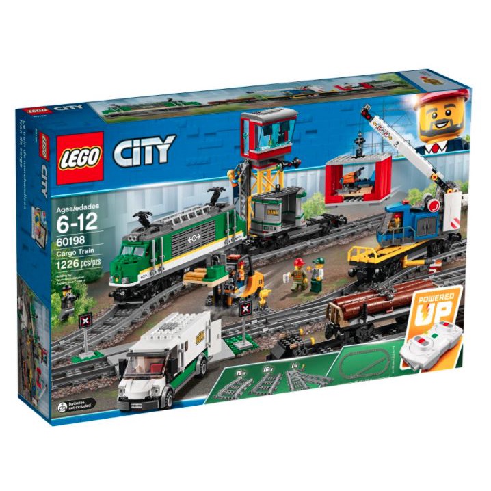Lego City 60198 Cargo Train / mainan anak kereta barang