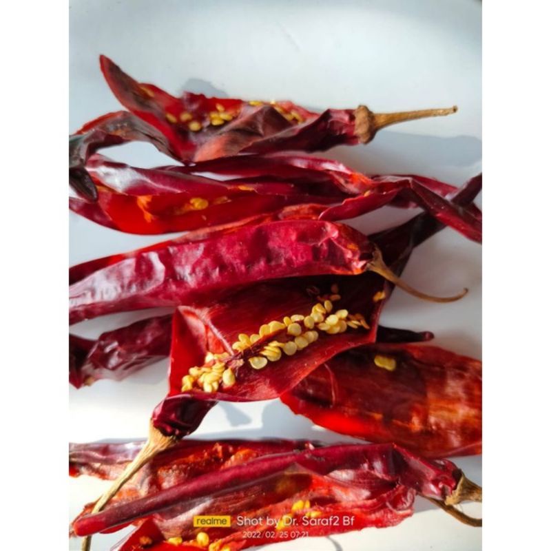 cabe kering, cabe kering belah cabe merah, cabe besar 1kg