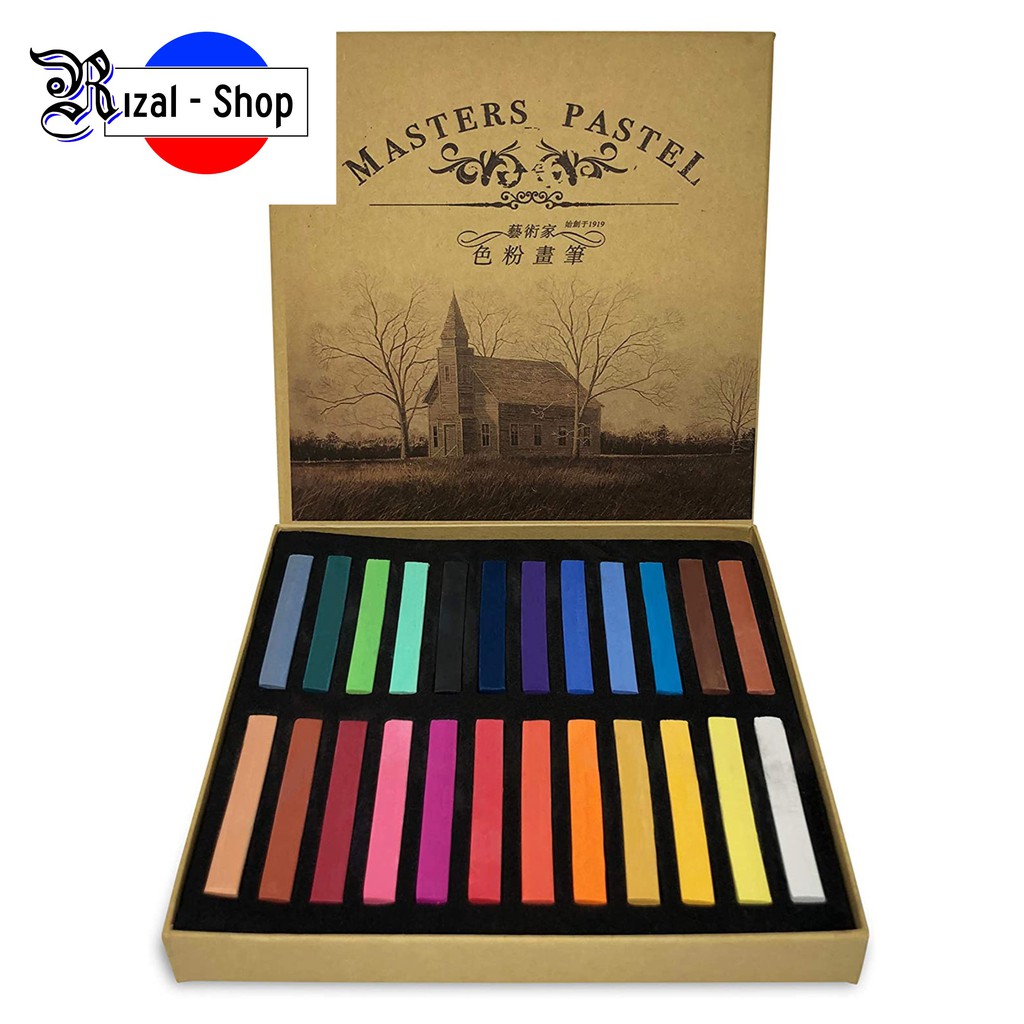 

MARIES Master Pastel 12/24/36/48 Colour Set Chalk Pastel