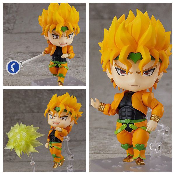 Mainan Action Figure Anime Jojos Bizarre Adventure Kujo Jotaro Dio Kakyoin Noriaki Rohan Kishibe Bahan Pvc