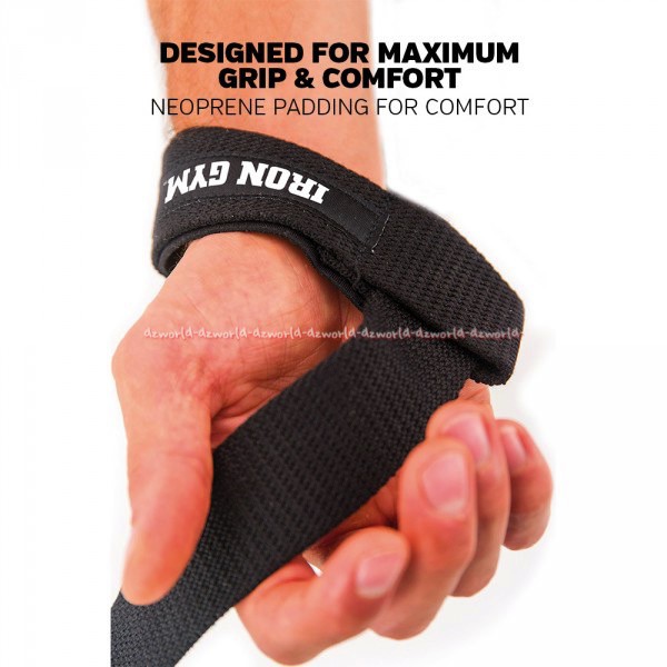 Iron Gym Lifting Straps Tali Ripped Untuk Fitness dan Angkat Beban