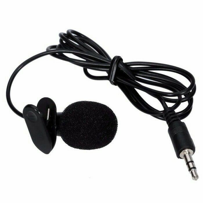 Mic Clip On Youtuber / mic clip on plus Splitter U / Mic Eksternal HP / Mic Youtuber