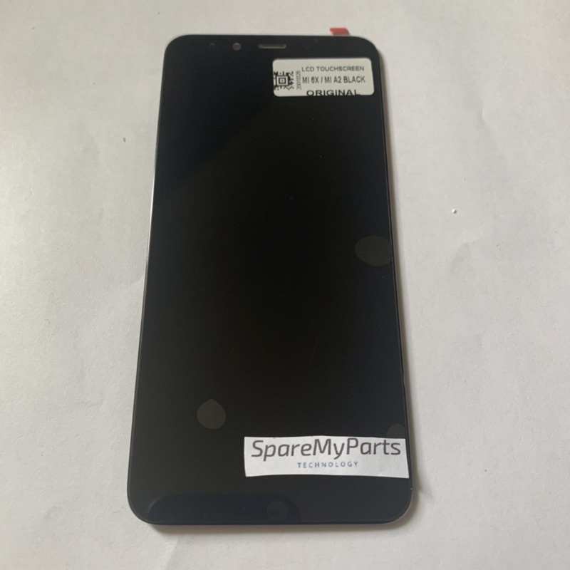 LCD Touchscreen Xiaomi Mi 6X / Mi A2 Black ORIGINAL