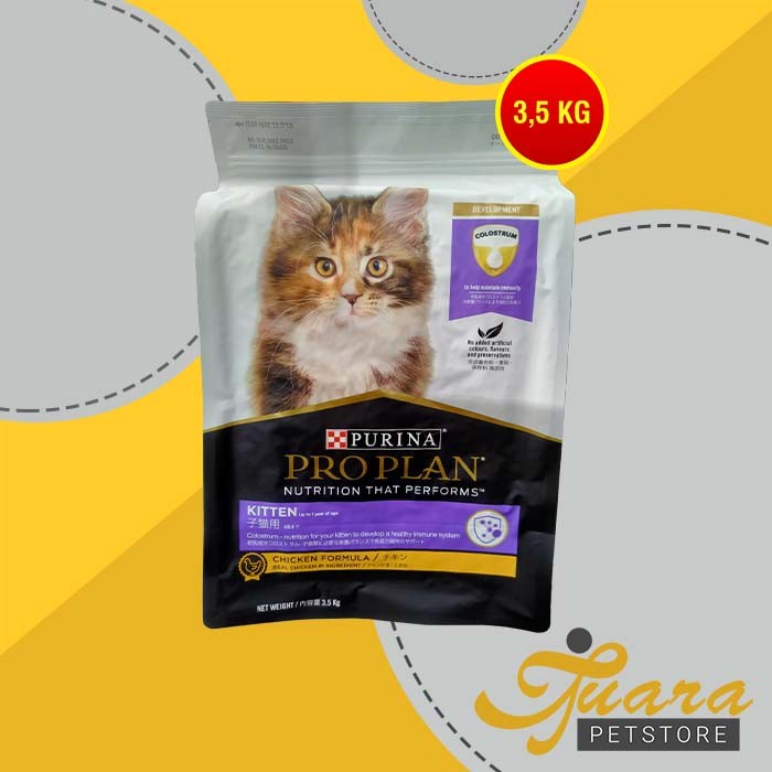 Cat Food Makanan ProPlan Kitten Chicken 3.5 KG