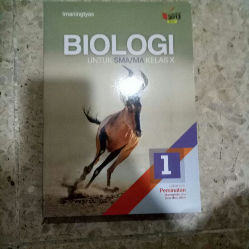 Biologi kelas X/1 SMA Revisi Erlangga