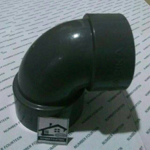 Knie Pipa PVC 4 inch RUCIKA type D