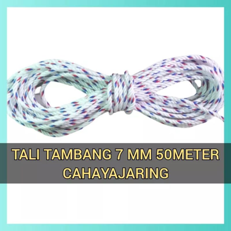 Jual Tali Tambang Plastik Mm Meter Tali Tambang Ppd Mm