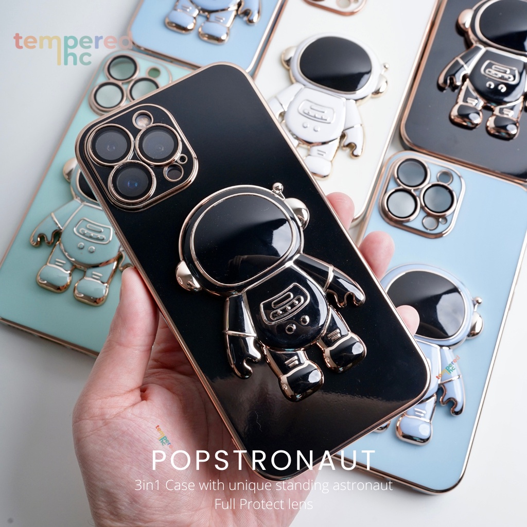 NEW ! POPSTRONAUT Built-in Stand Case Iphone ( For Iphone X - 13 pro max READY ! !)