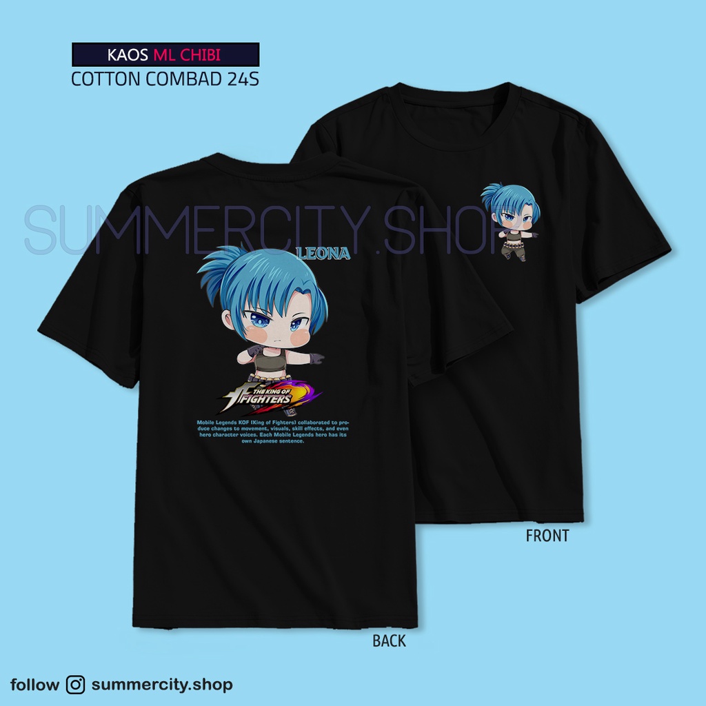 Kaos Mobile Legend KOF / Kaos Mobile Legend Chibi / Kaos Streetwear