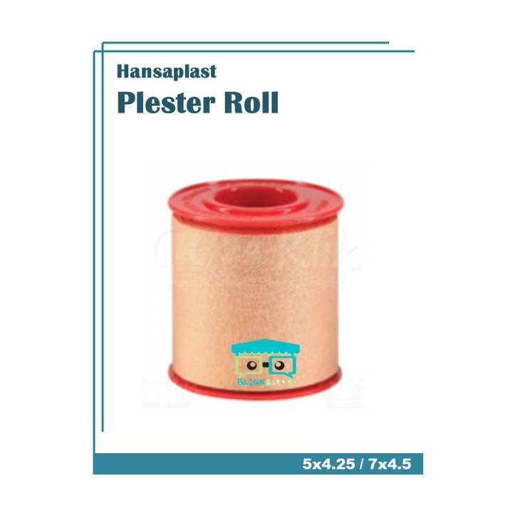 Hansaplast Roll Kain Plester 5 / 7 cm x 4,5 m Jumbo Lentur Berpori