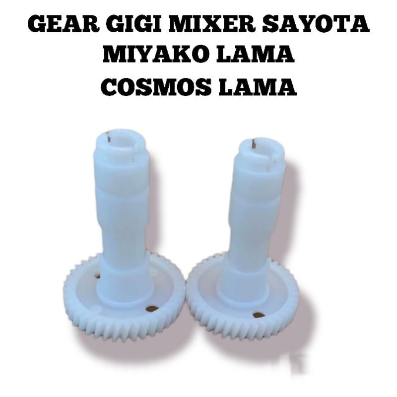 GIGI GEAR MIXER MIYAKO LAMA  SEPASANG 2PCS