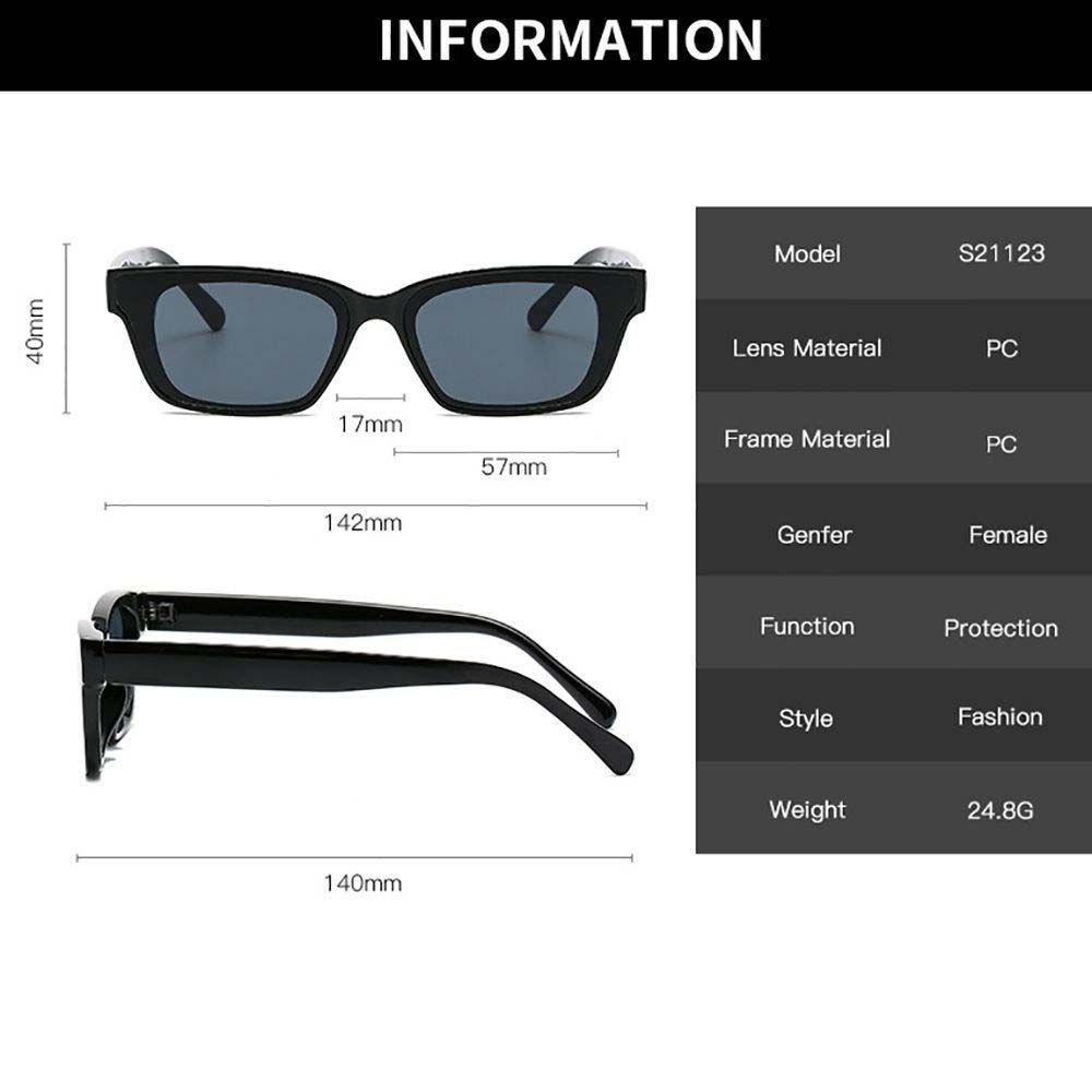 [Elegan] Square Sunglasses Personality Geometrical Glasses Kacamata Perlindungan Anti Radiasi Korea Perempuan Pria Kacamata Kaca Anti Radiasi Wanita Kacamata