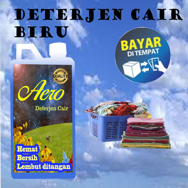 DETERJEN CAIR BIRU 1 LITER