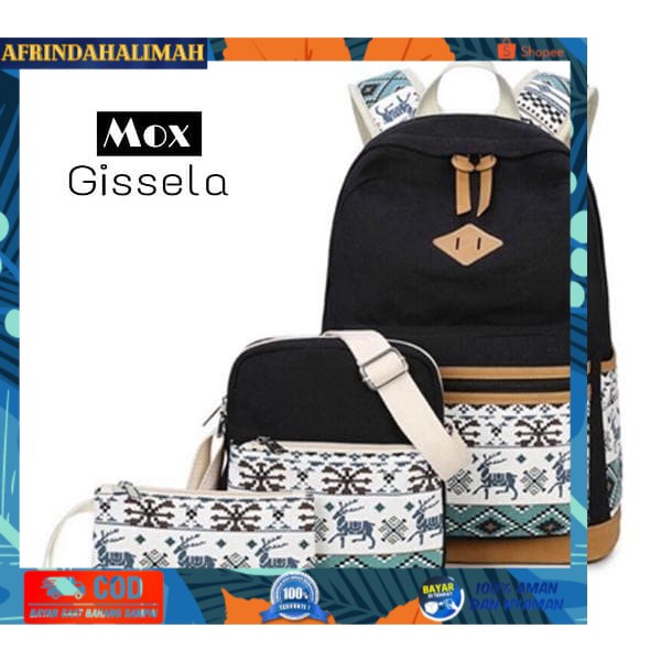

TERBARU, TERMURAH- Trendy Tas Sekolah Anak Perempuan Set Kijang 3in1