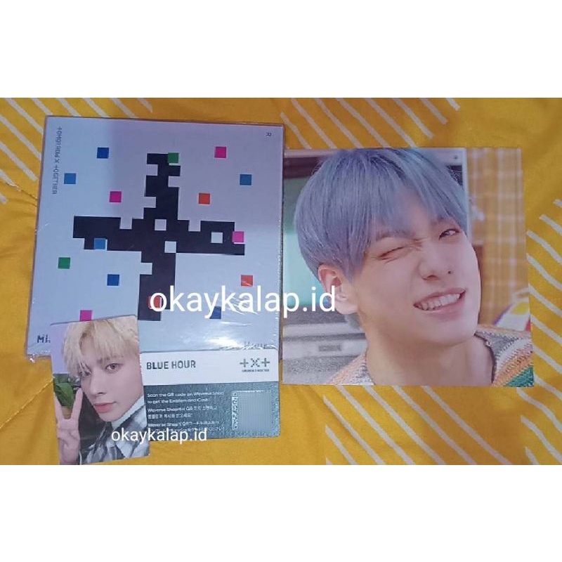 [BOOKED]Album TXT : minisode1 Blue Hour R ver Unsealed Soobin Taehyun