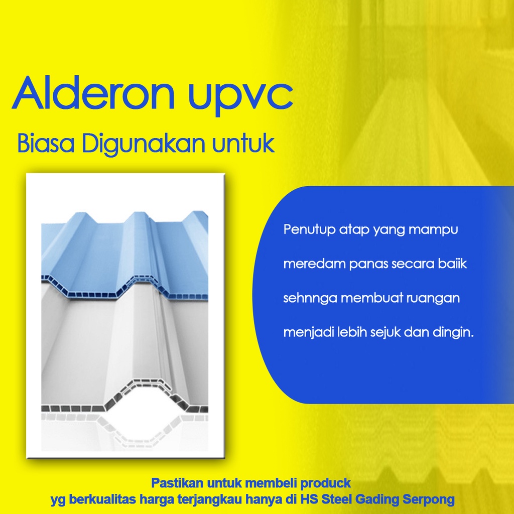 Atap UPVC Alderon