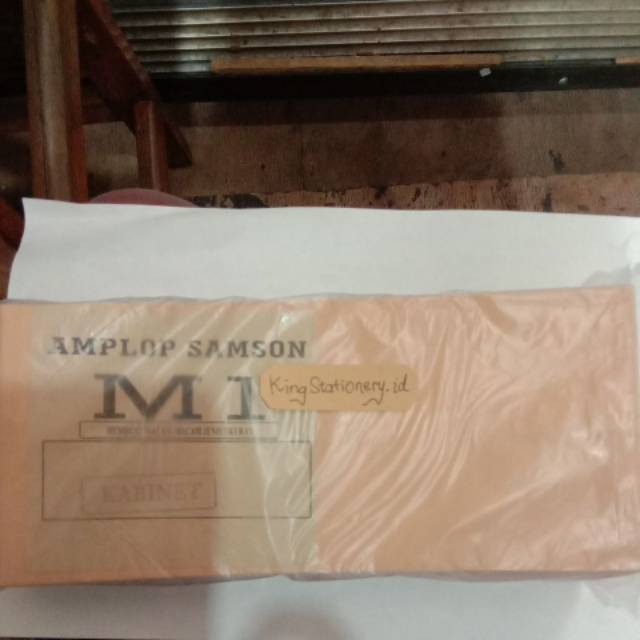 

[PACK] Amplop gaji, amplop uang, warna coklat (isi 100 pcs) merk BHG M1