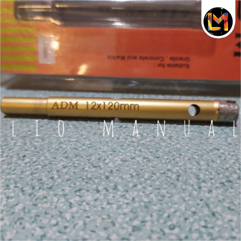 bor granit 12mm marmer Bor Core Drill 12 mm ADM
