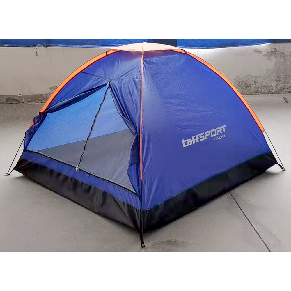 PROMO Tenda Camping 3-4 0rang Double Layer Door Camping Tent - TENDA CAMPING 4 ORANG TENDA CAM[PING 2 ORANG TENDA UNTUK ANAK ANAK TENDA KAMPING TENDA KAMPING ANAK ANAK