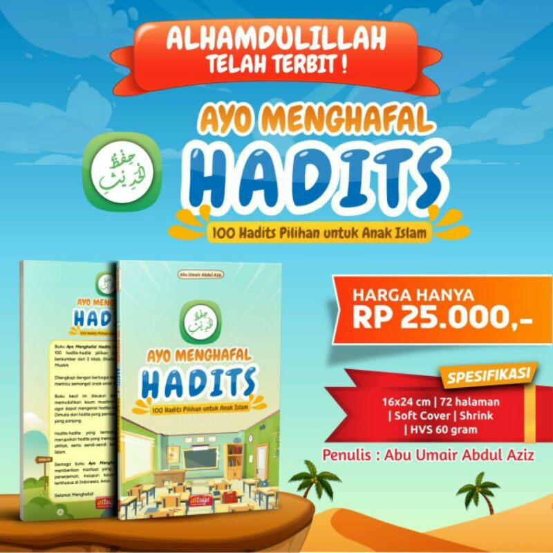 Ayo Menghafal Hadits 100 Hadits Pilihan untuk Anak Islam