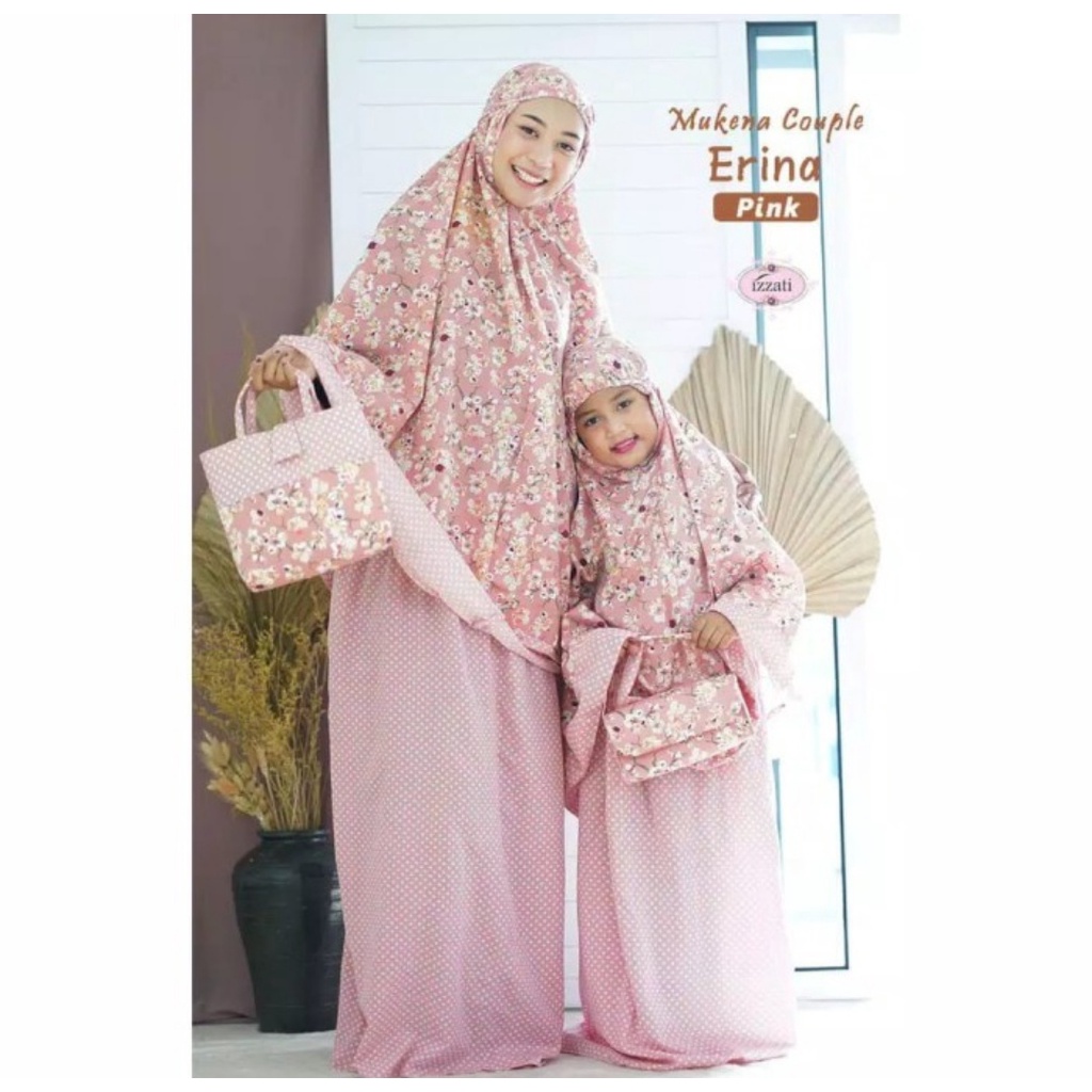 Mukena Couple Bali ERINA (Ibu Dan Anak)