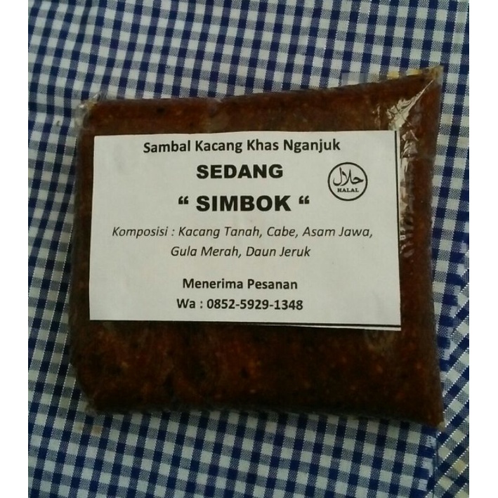 

Sambal Kacang/Sambal Pecel Khas Nganjuk Simbok/500 gr
