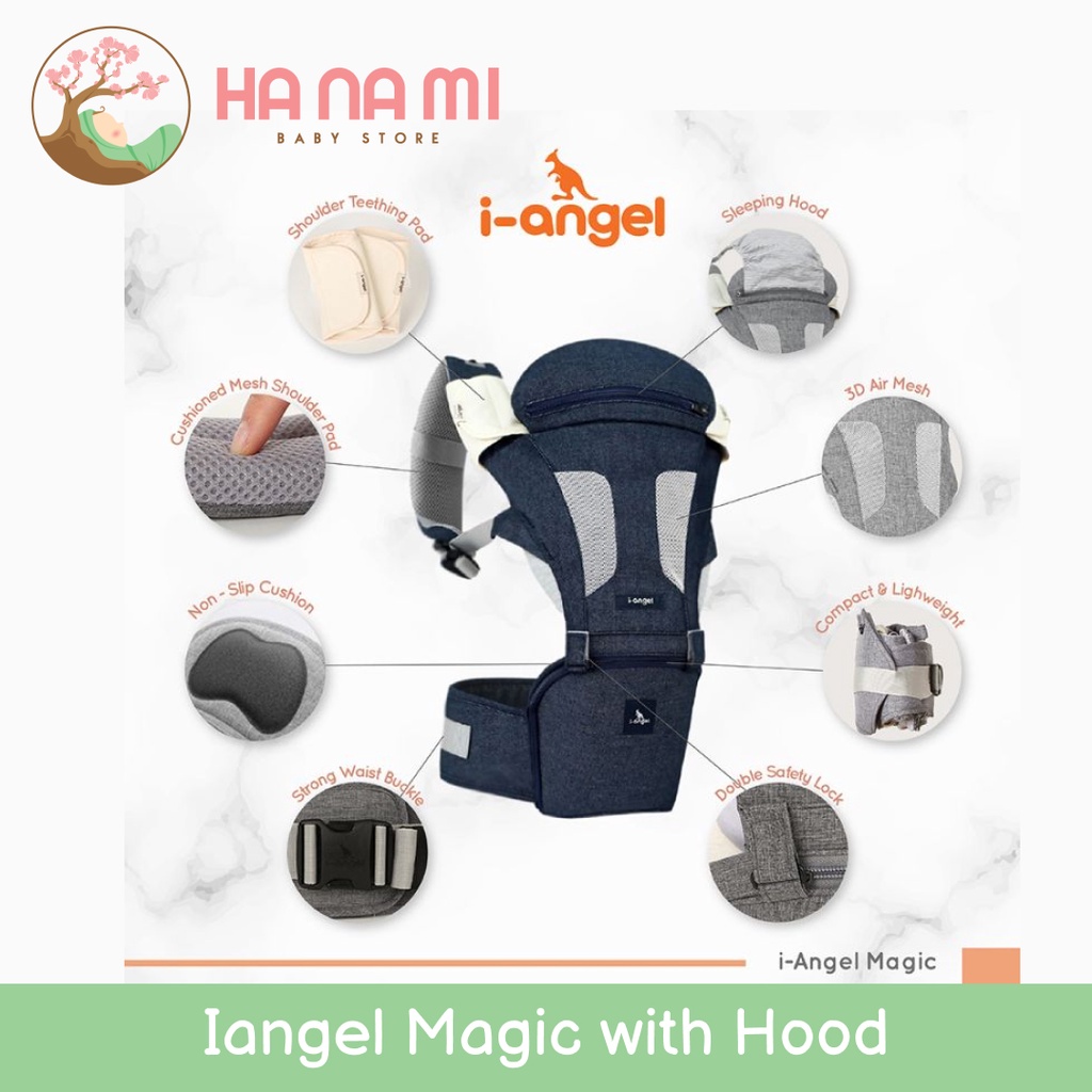 I-Angel Magic With Hood / Gendongan Bayi