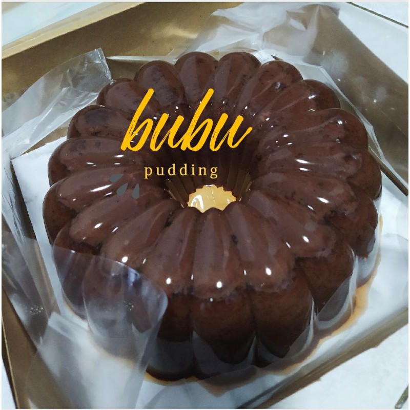 

pudding coklat klasik